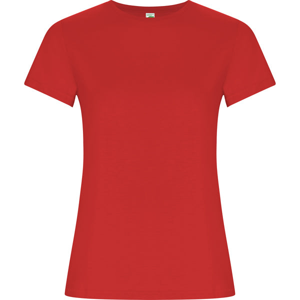 T-shirt Femme Bio Personnalisable Golden Woman – Coton GOTS | Éco-responsable