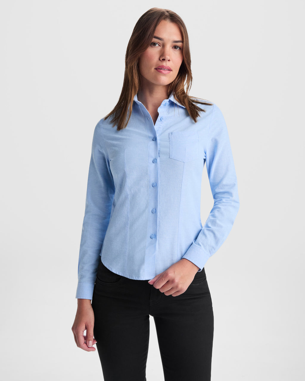 Chemise Oxford Femme Roly à manches longues – Personnalisable