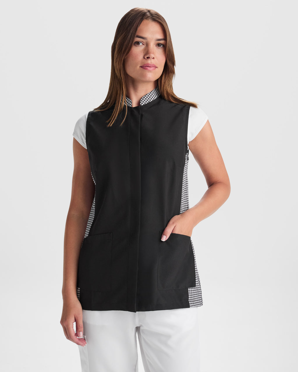 Blouse médicale sans manches Roly Aldany – Personnalisable