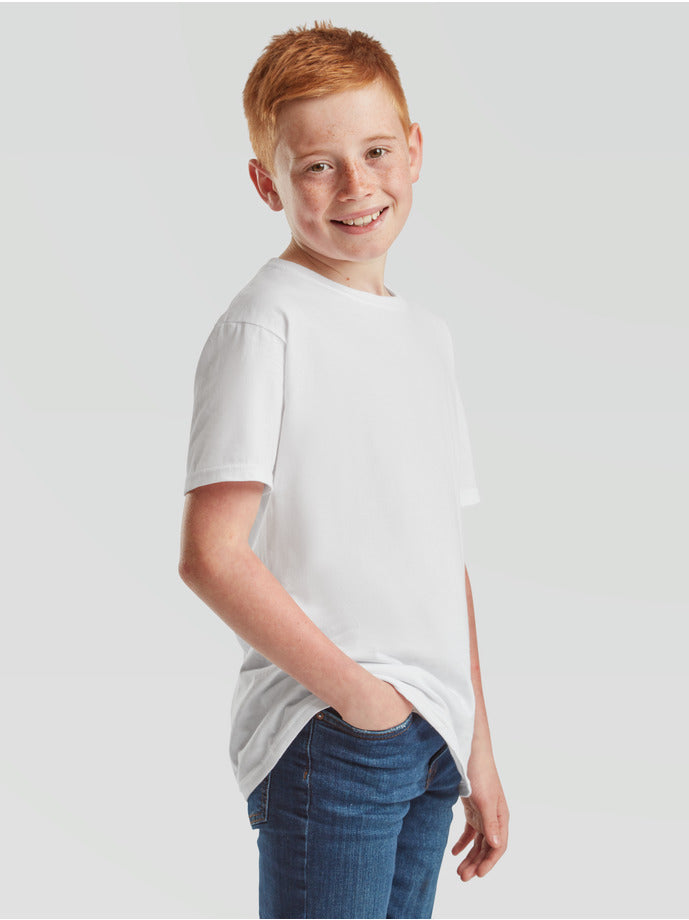 T-shirt Enfant Personnalisé Fruit of the Loom – École & Association