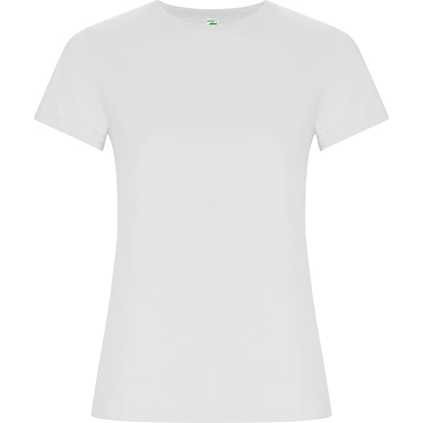 T-shirt Femme Bio Personnalisable Golden Woman – Coton GOTS | Éco-responsable