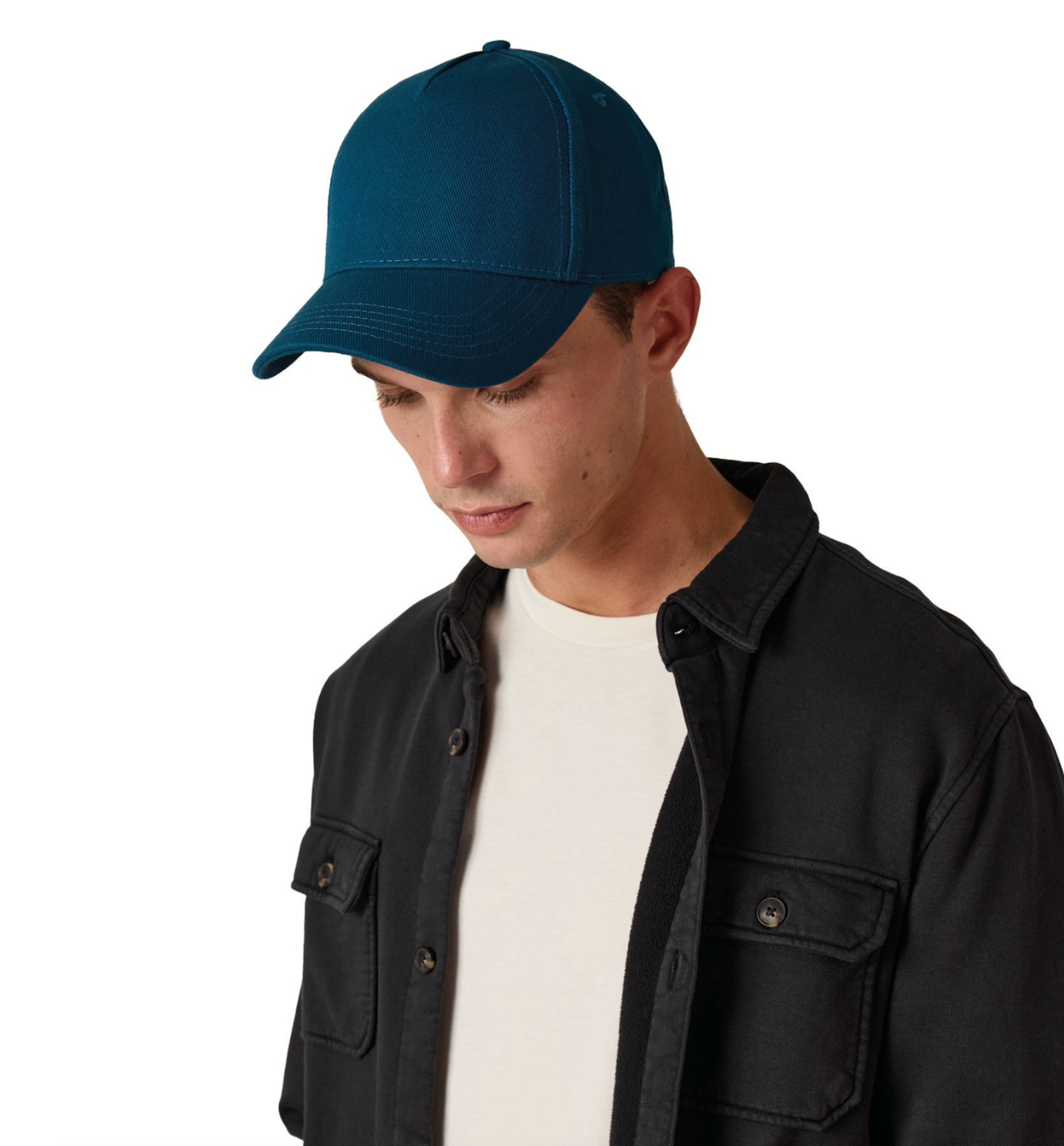 Casquette Coton Bio KP355 – Premium 5 Panneaux (Gold Label)