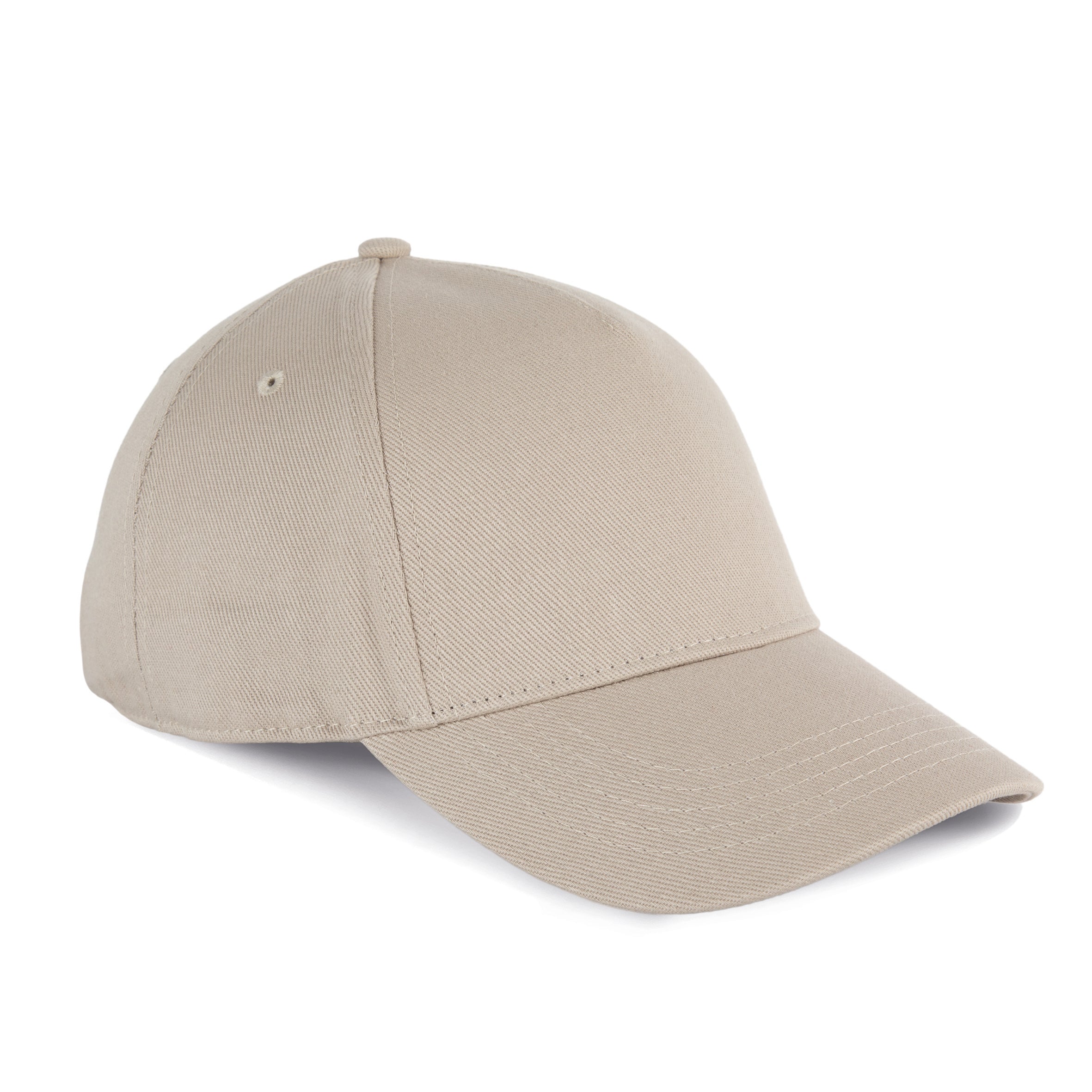 Casquette Coton Bio KP355 – Premium 5 Panneaux (Gold Label)