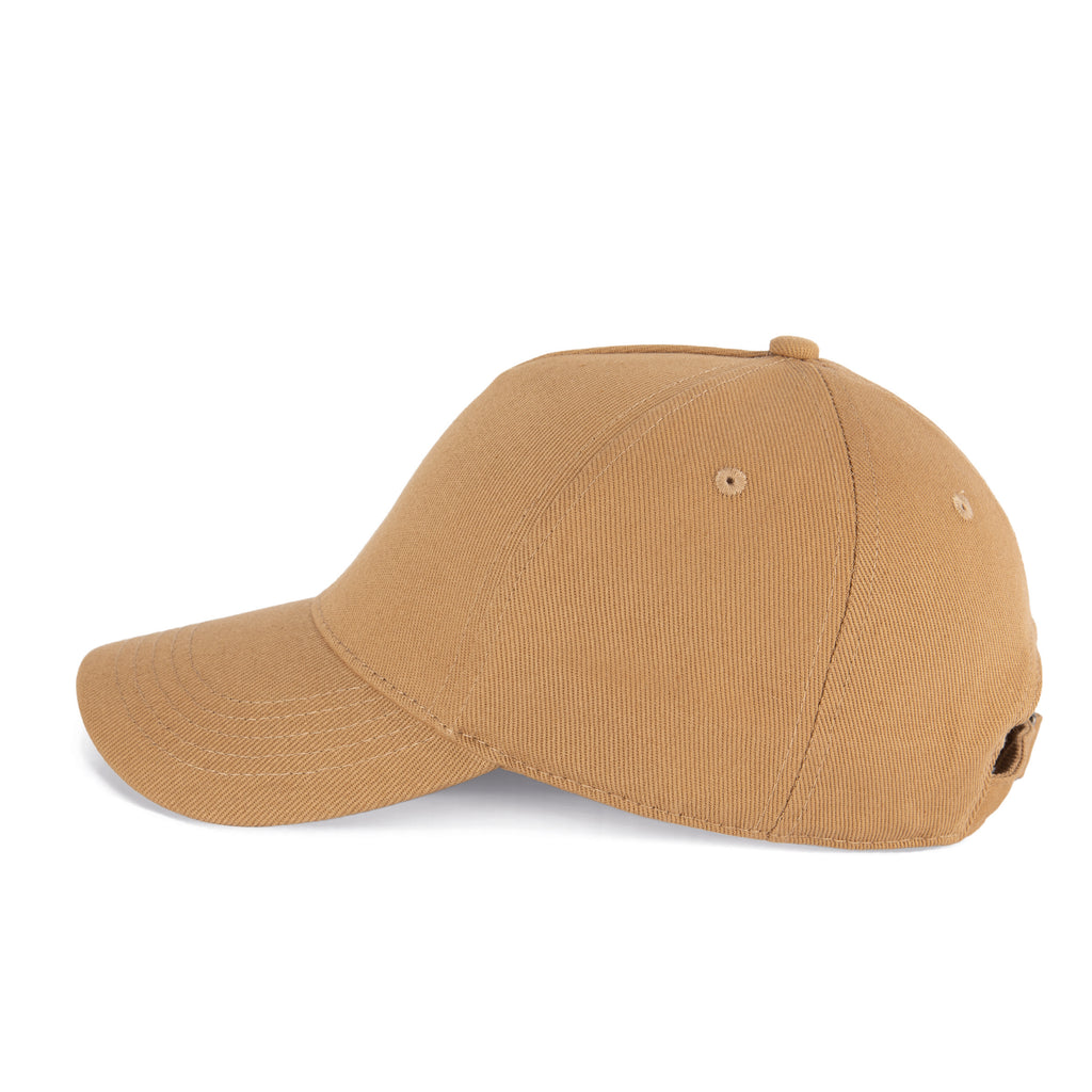Casquette Coton Bio KP355 – Premium 5 Panneaux (Gold Label)