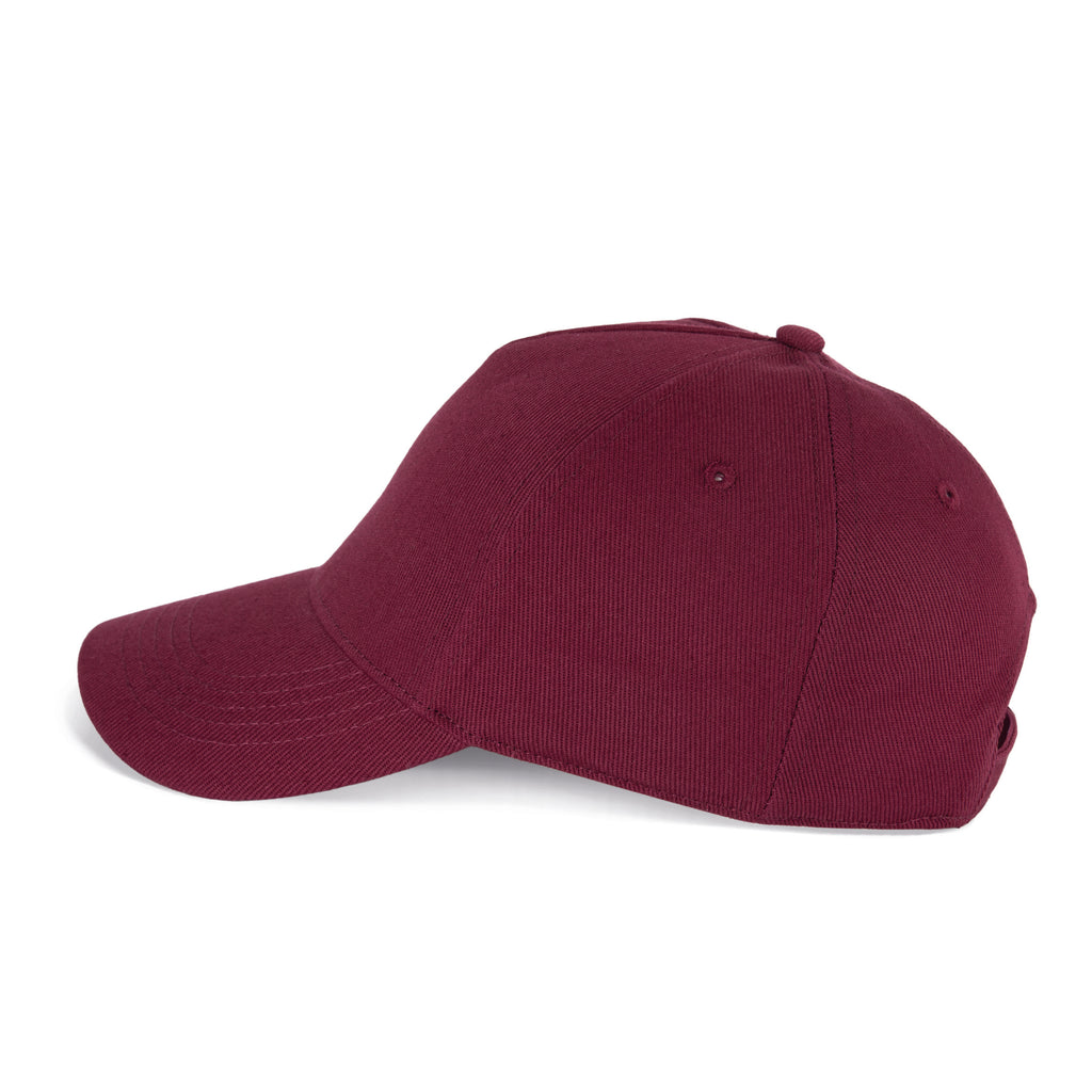 Casquette Coton Bio KP355 – Premium 5 Panneaux (Gold Label)