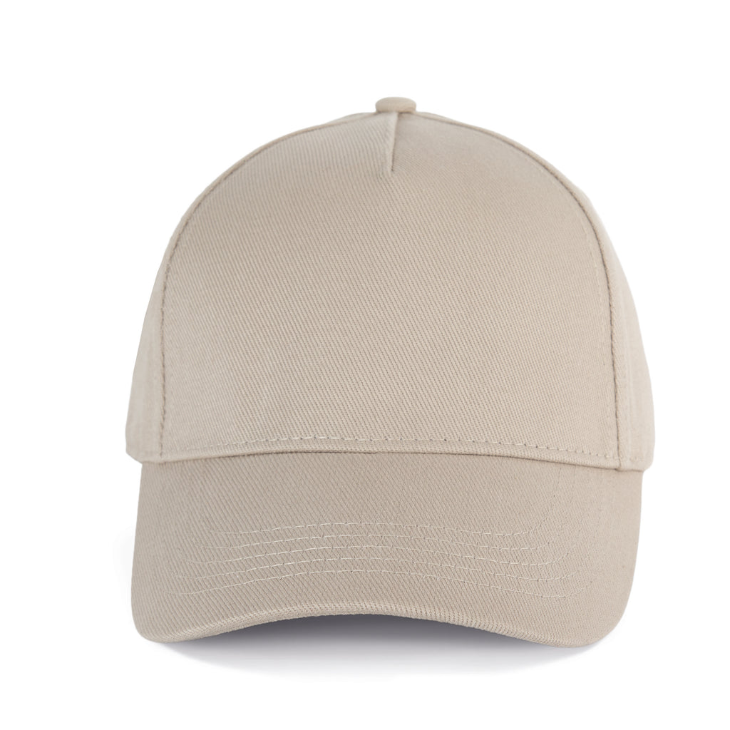 Casquette Coton Bio KP355 – Premium 5 Panneaux (Gold Label)