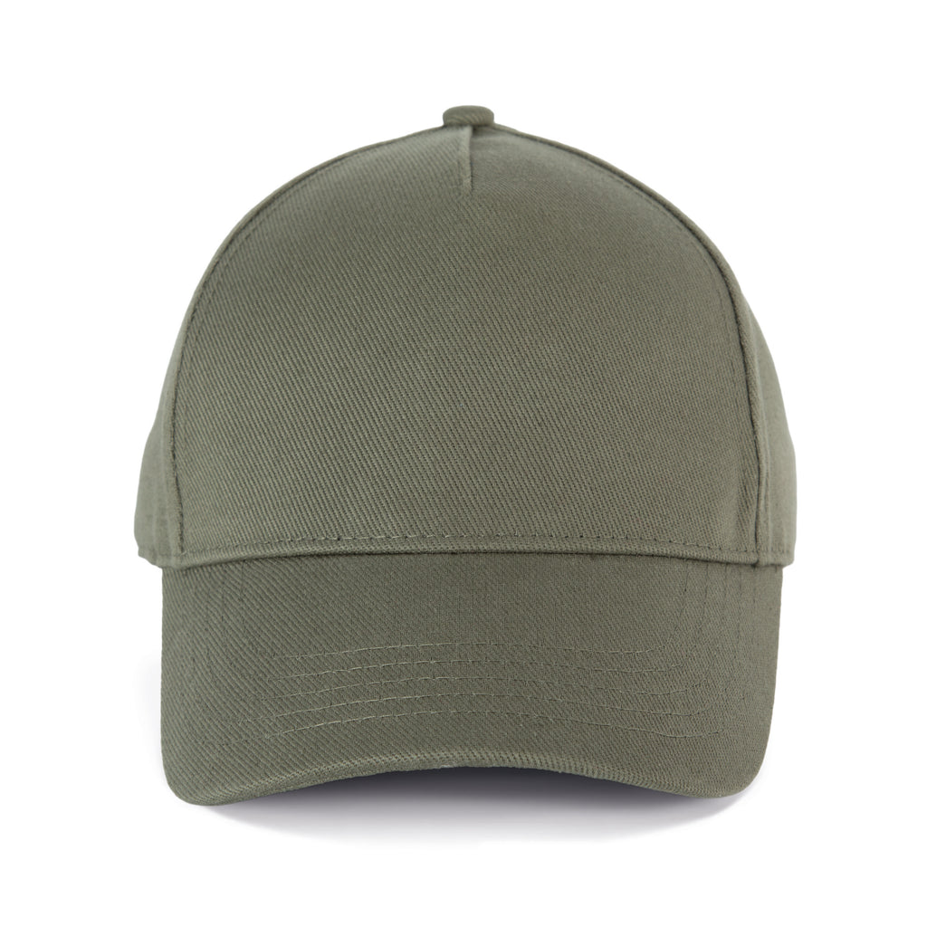 Casquette Coton Bio KP355 – Premium 5 Panneaux (Gold Label)