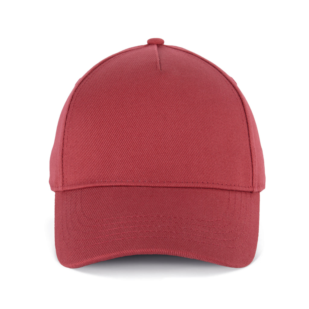 Casquette Coton Bio KP355 – Premium 5 Panneaux (Gold Label)