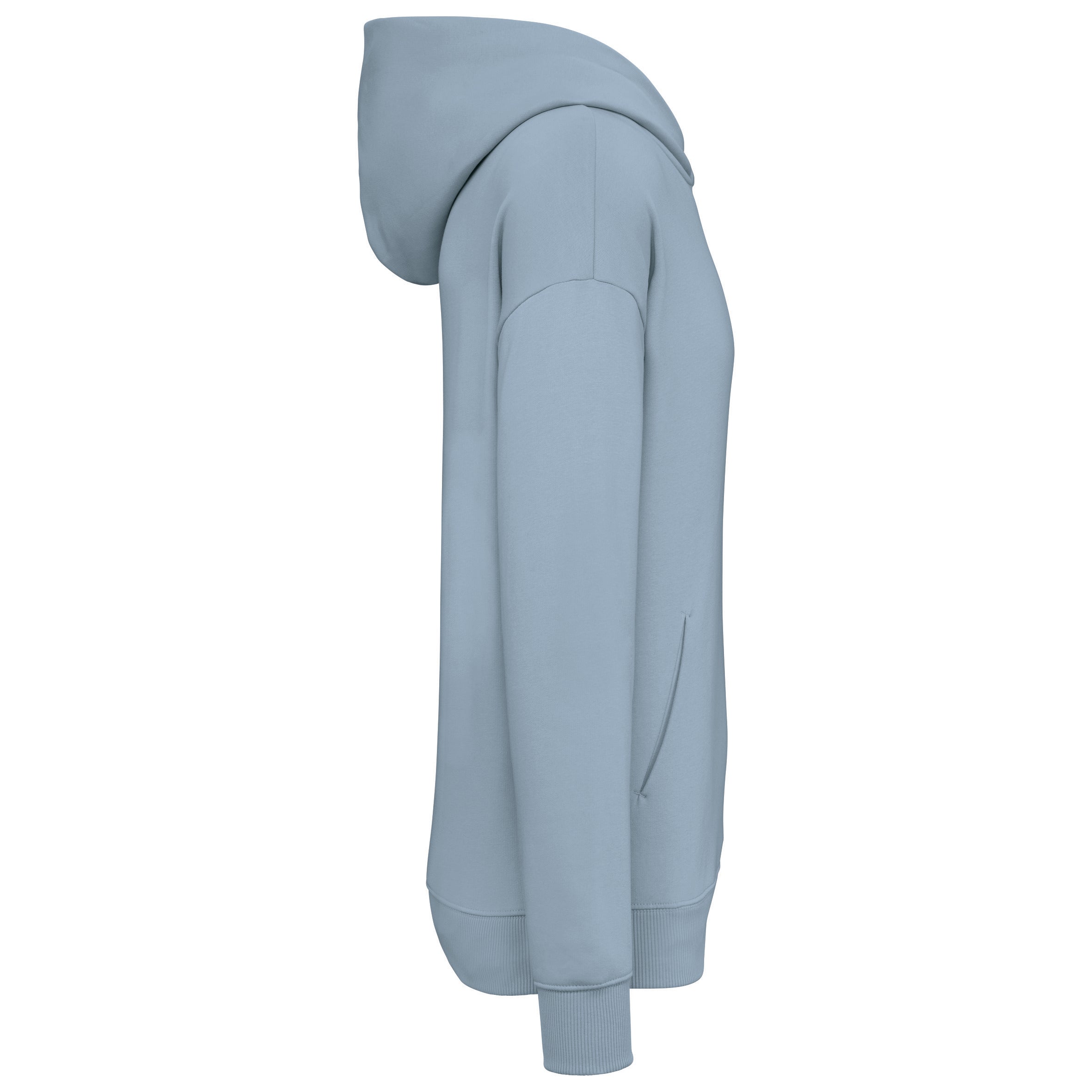 Sweat à Capuche Oversize Écoresponsable NS408 – Coton Bio