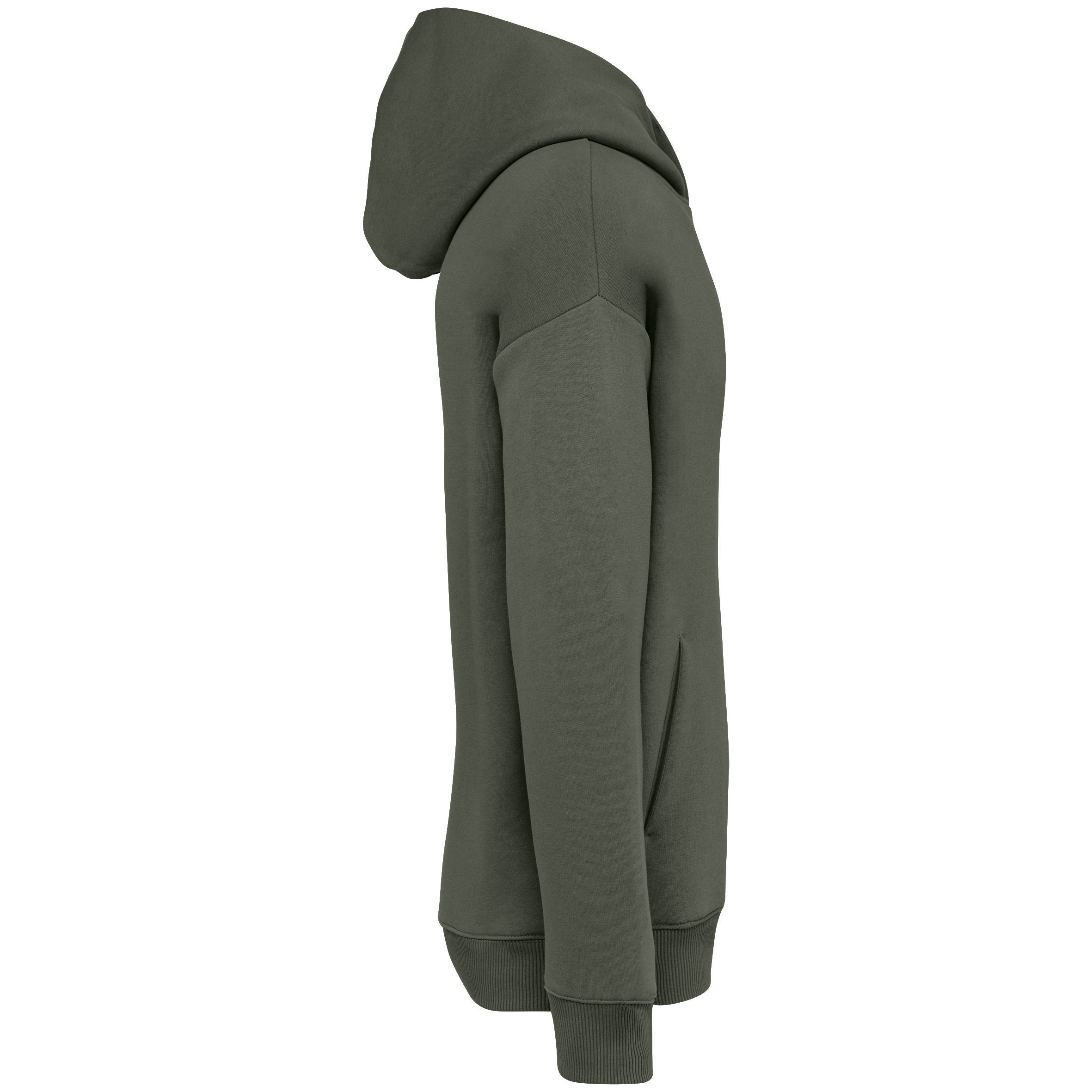 Sweat à Capuche Oversize Écoresponsable NS408 – Coton Bio