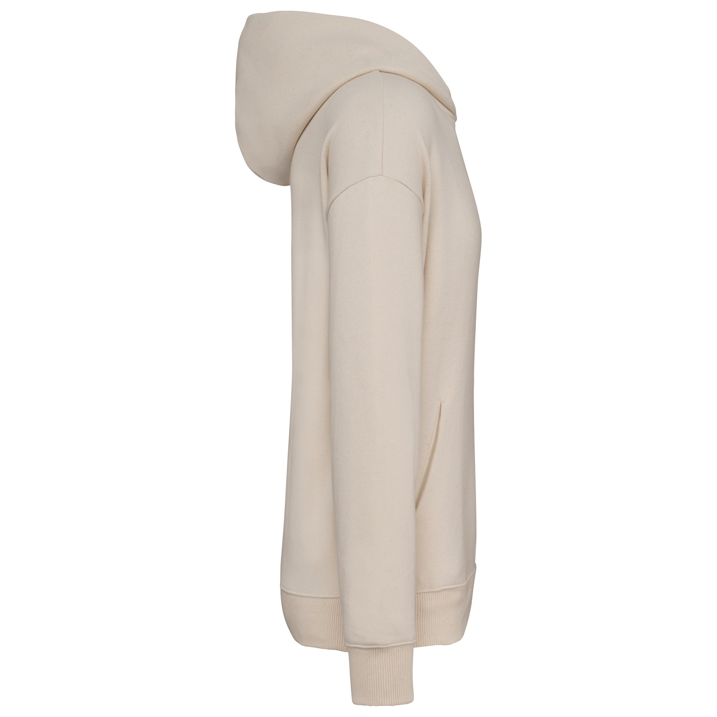 Sweat à Capuche Oversize Écoresponsable NS408 – Coton Bio