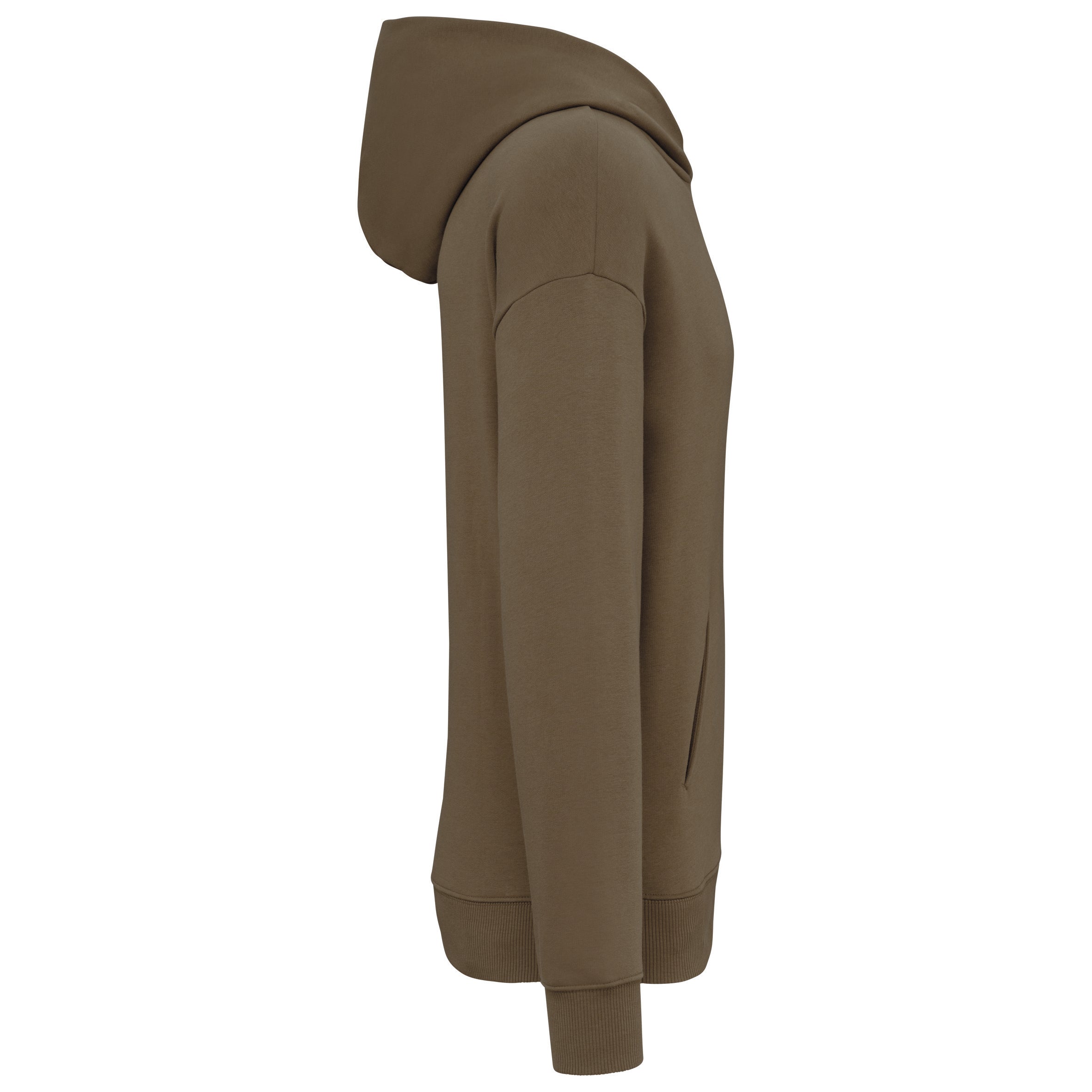 Sweat à Capuche Oversize Écoresponsable NS408 – Coton Bio