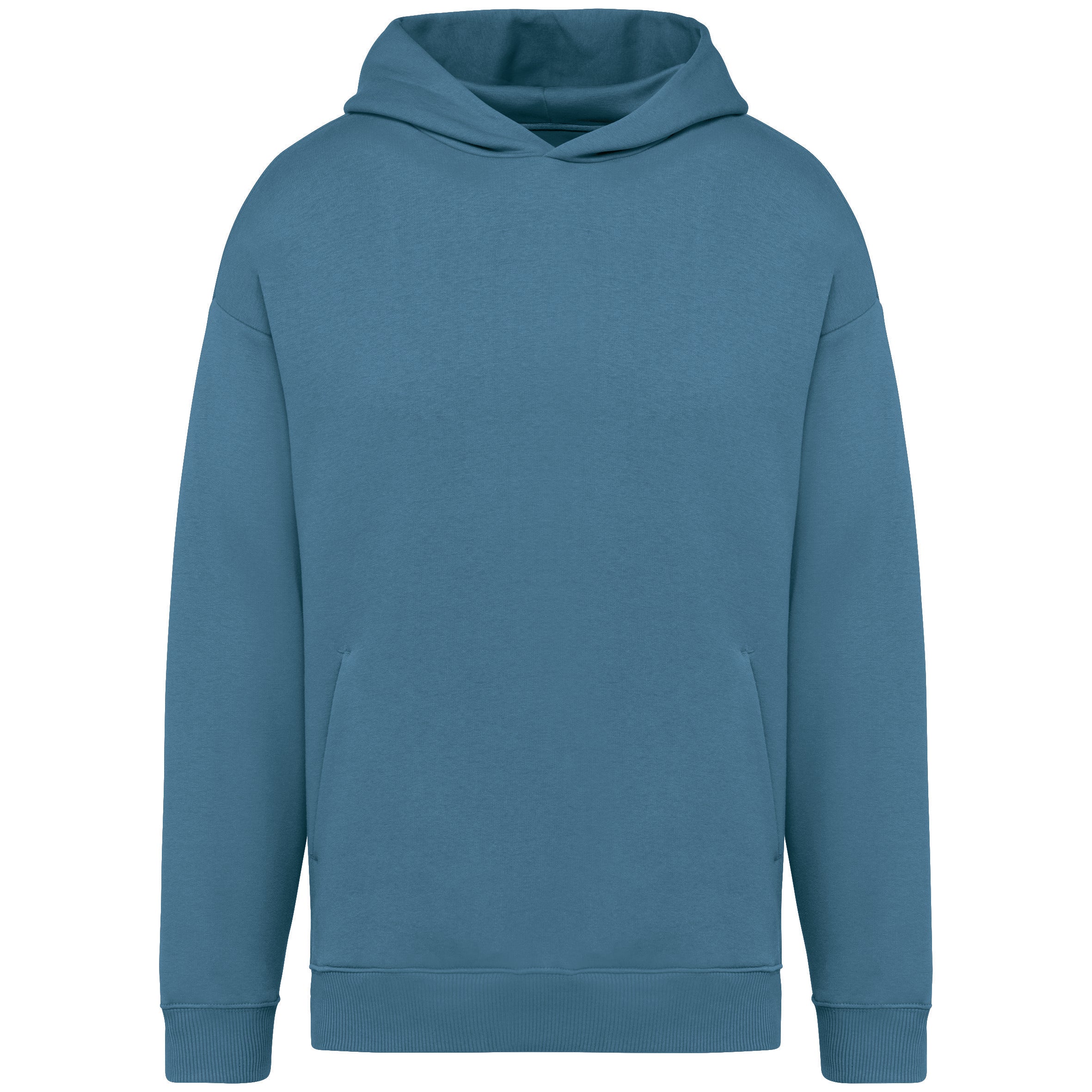 Sweat à Capuche Oversize Écoresponsable NS408 – Coton Bio