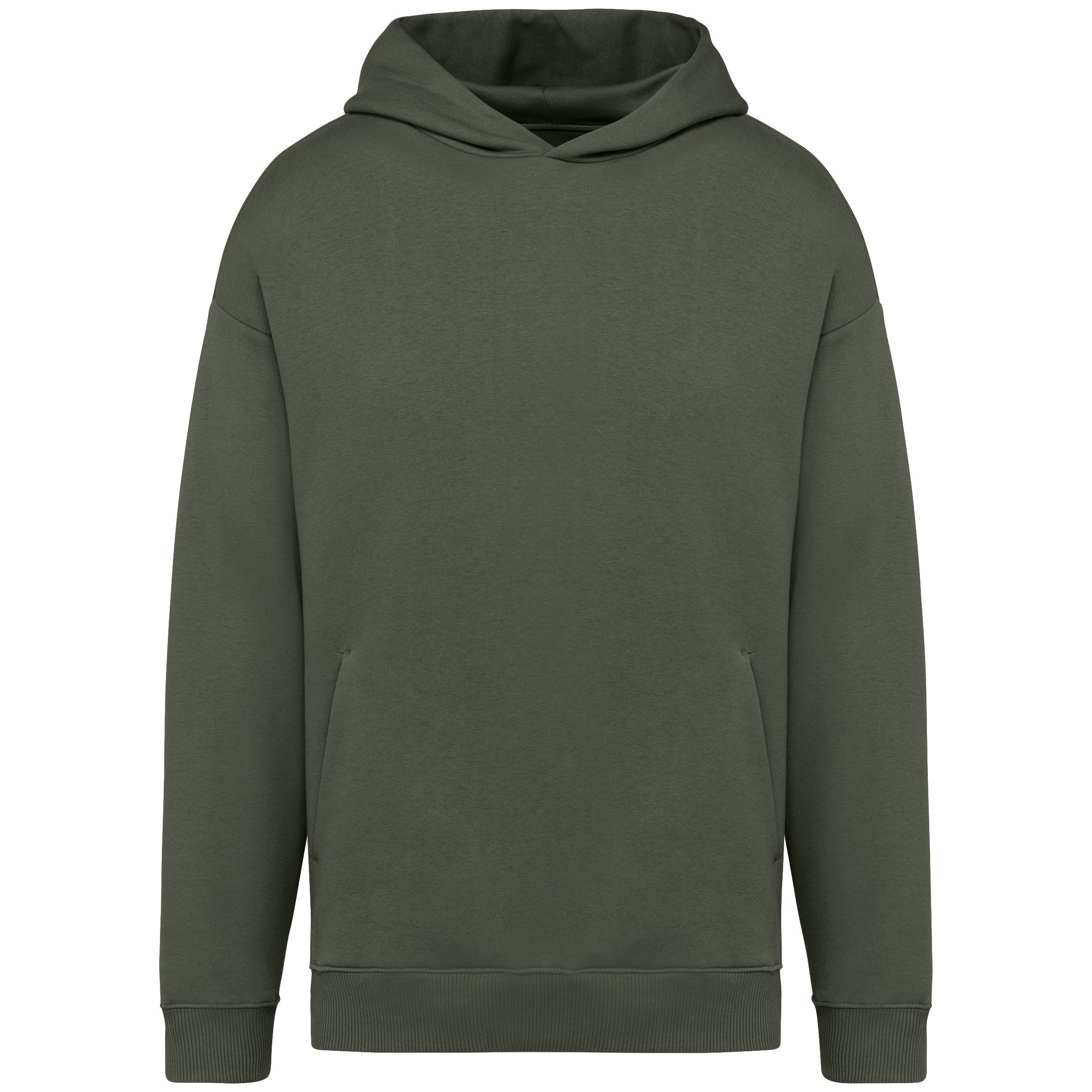 Sweat à Capuche Oversize Écoresponsable NS408 – Coton Bio