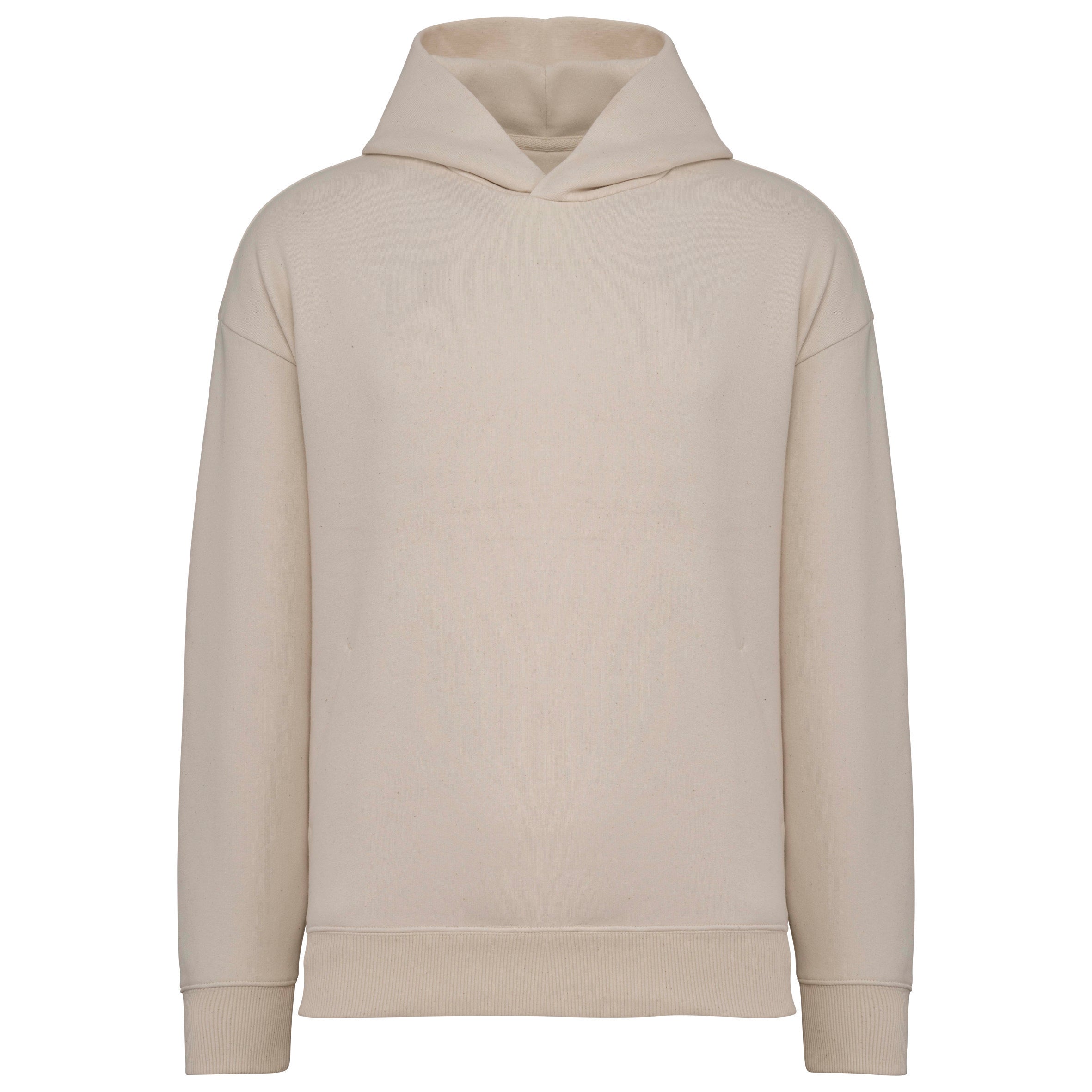 Sweat à Capuche Oversize Écoresponsable NS408 – Coton Bio