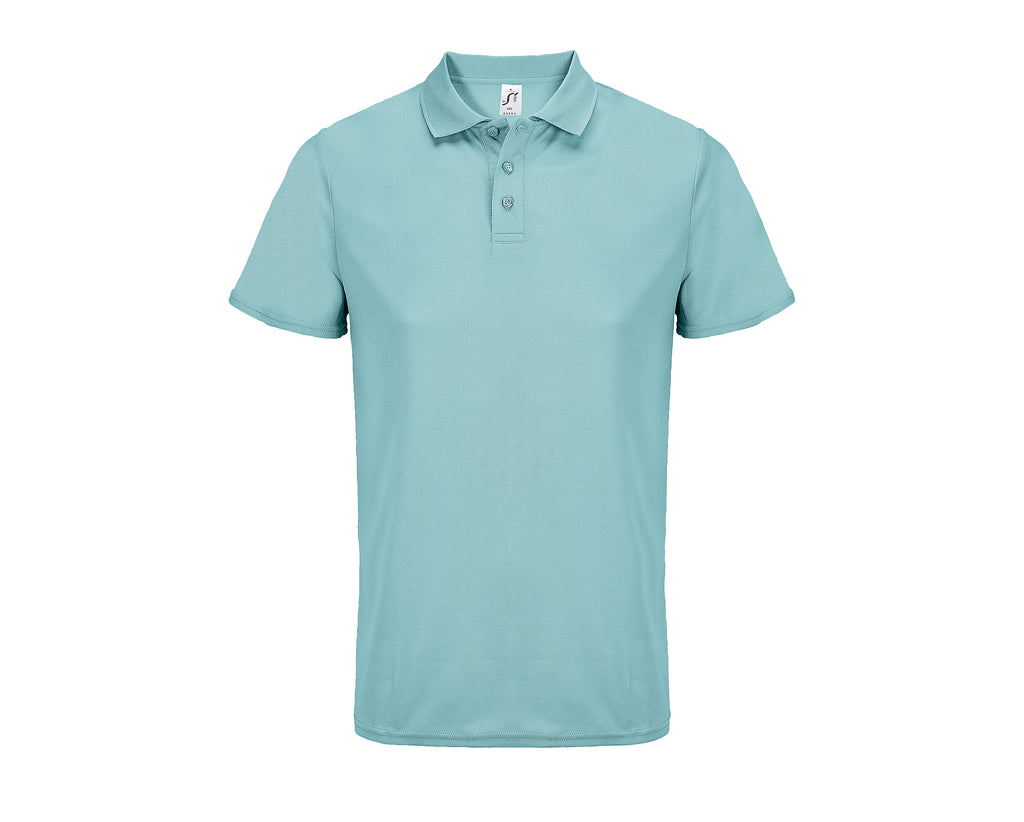 Polo Sport Unisex SOL'S PITCHER – Polyester Recyclé Personnalisable