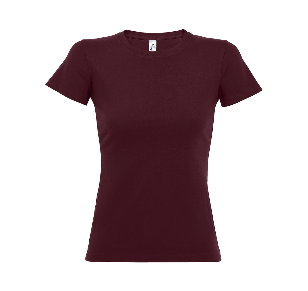 T-shirt Femme Personnalisable SOL'S Imperial – 190g | Entreprise & Association