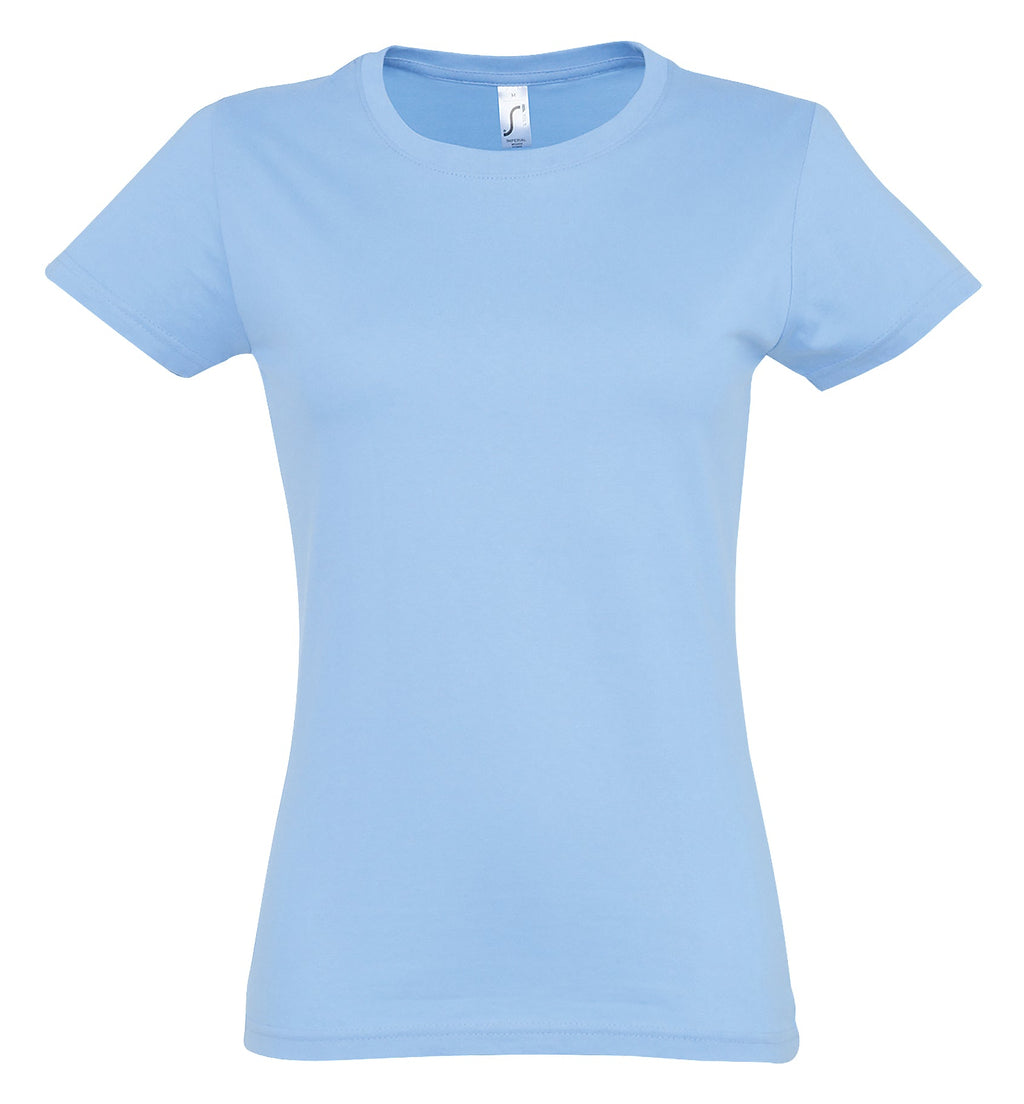 T-shirt Femme Personnalisable SOL'S Imperial – 190g | Entreprise & Association