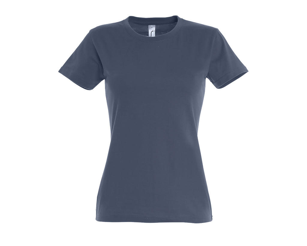 T-shirt Femme Personnalisable SOL'S Imperial – 190g | Entreprise & Association