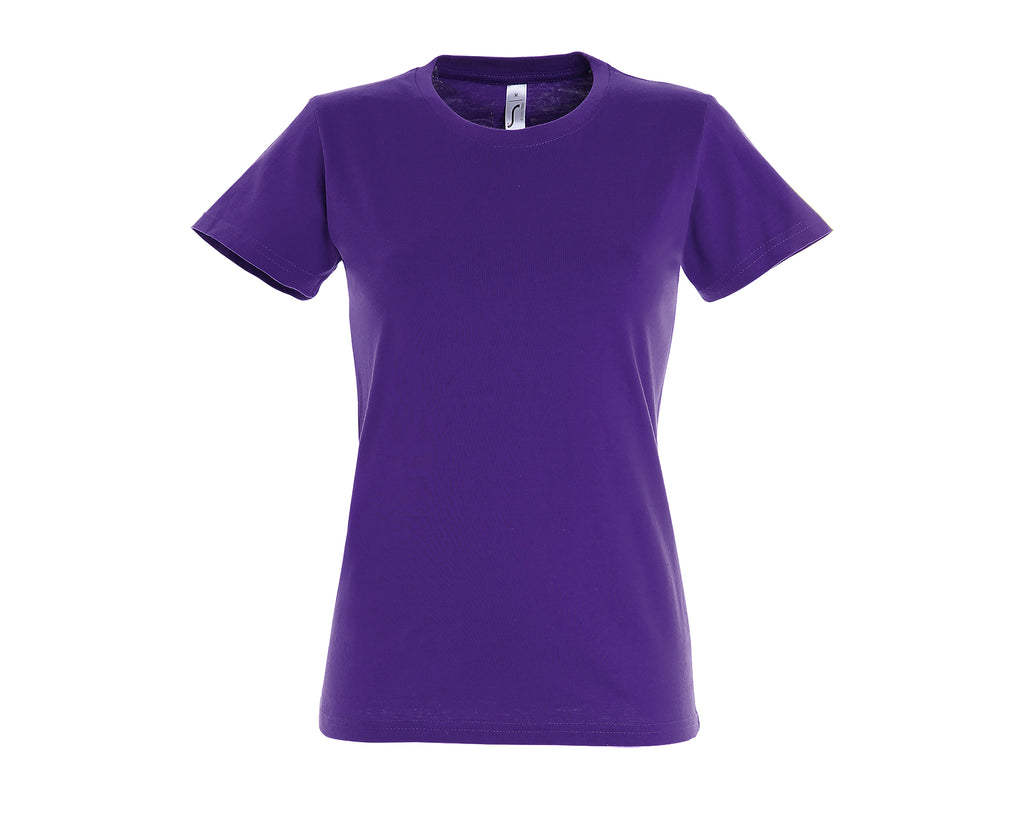 T-shirt Femme Personnalisable SOL'S Imperial – 190g | Entreprise & Association