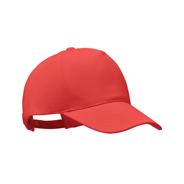 Casquette baseball coton bio 5 panneaux personnalisable – MO6432 BICCA