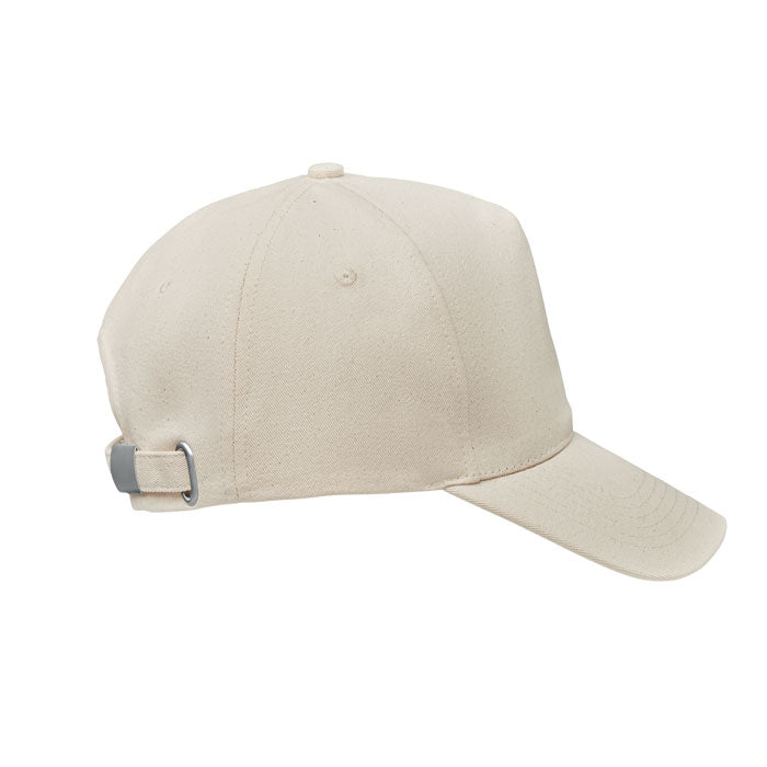 Casquette baseball coton bio 5 panneaux personnalisable – MO6432 BICCA