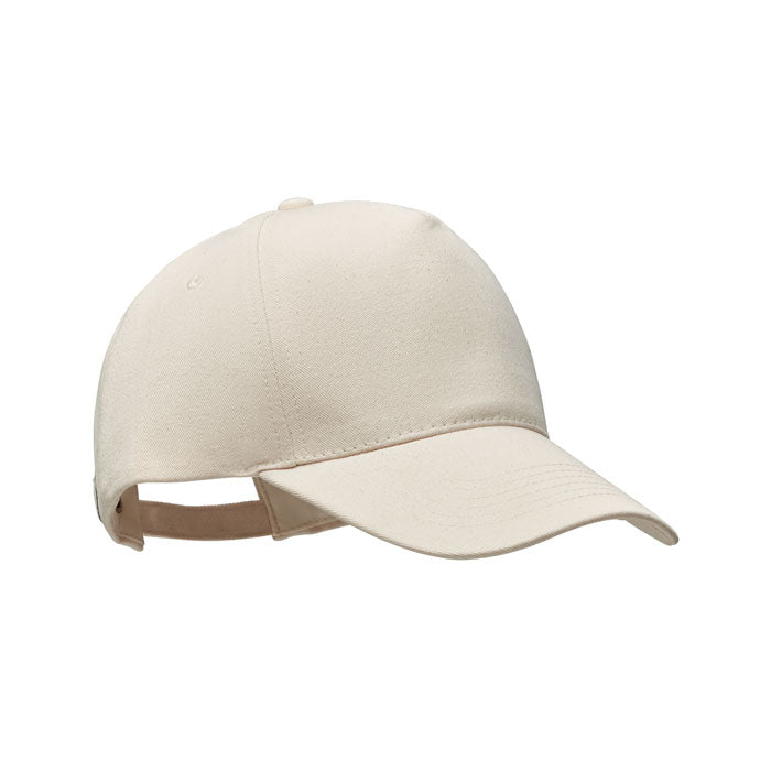 Casquette baseball coton bio 5 panneaux personnalisable – MO6432 BICCA