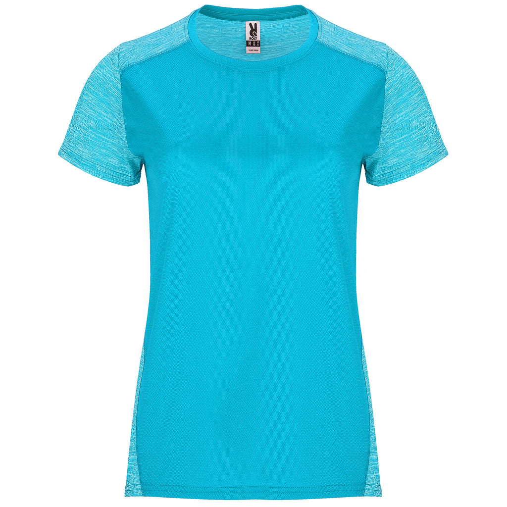 T-shirt Technique Femme Personnalisé Roly Zolder – Sport & Événement
