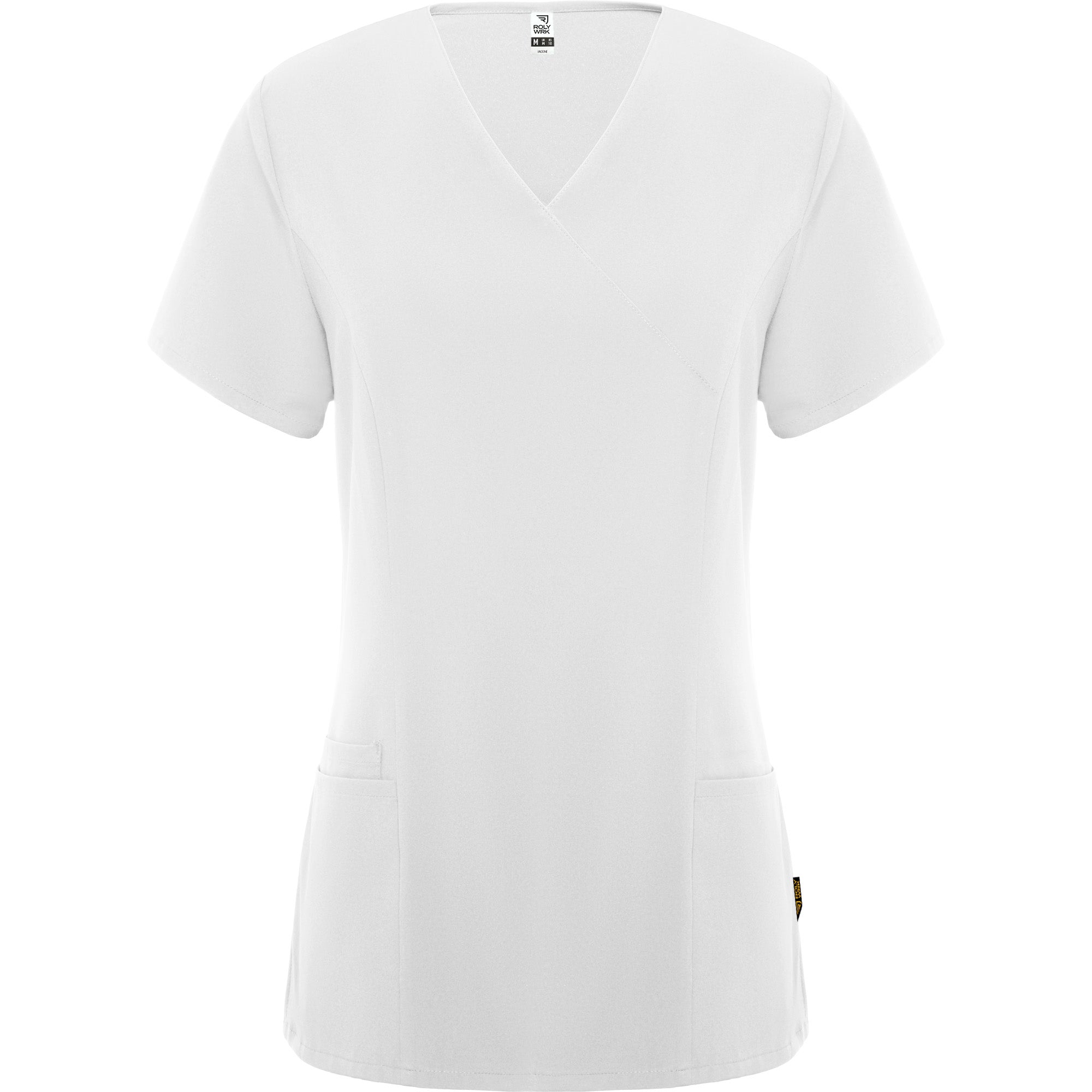 Blouse médicale femme cintrée en microfibre Roly Ferox – Personnalisable