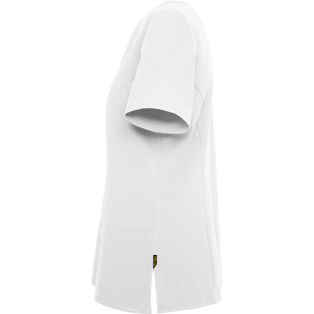 Blouse médicale femme cintrée en microfibre Roly Ferox – Personnalisable