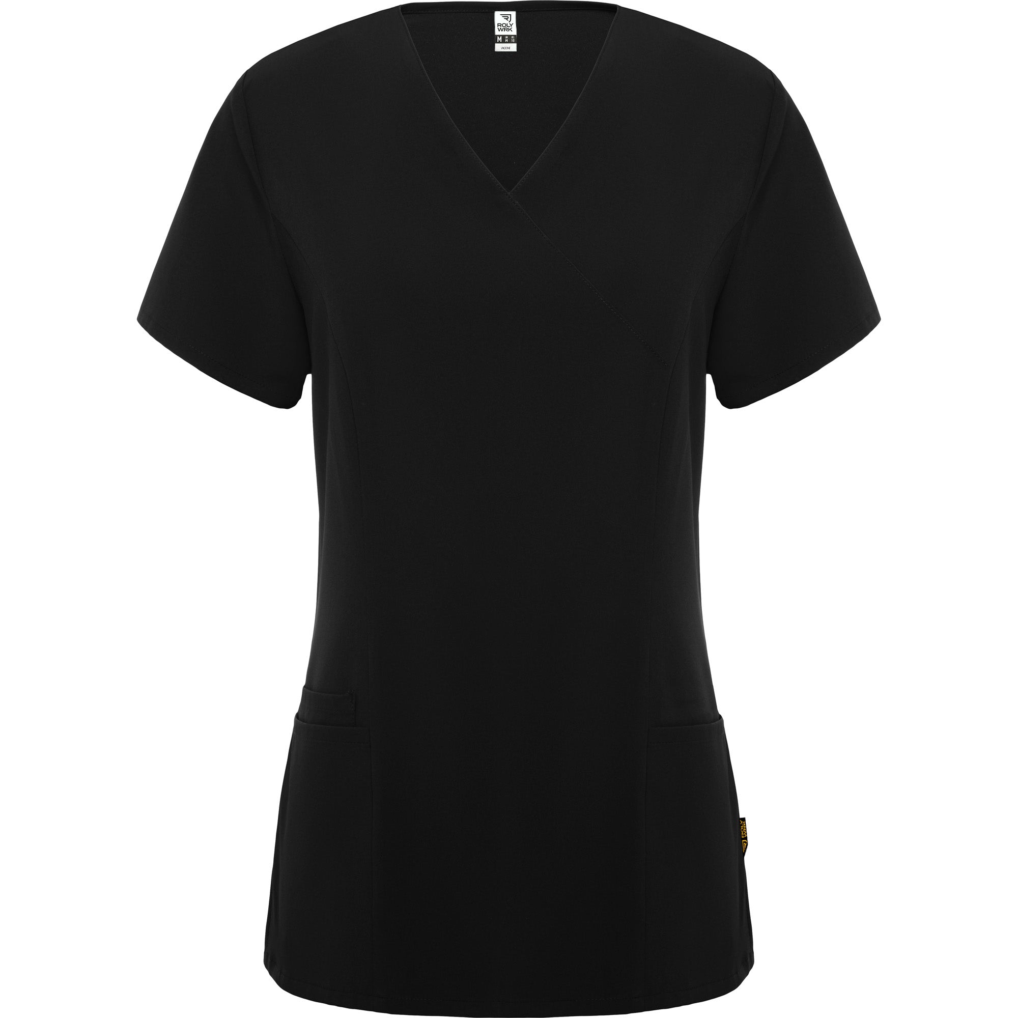 Blouse médicale femme cintrée en microfibre Roly Ferox – Personnalisable