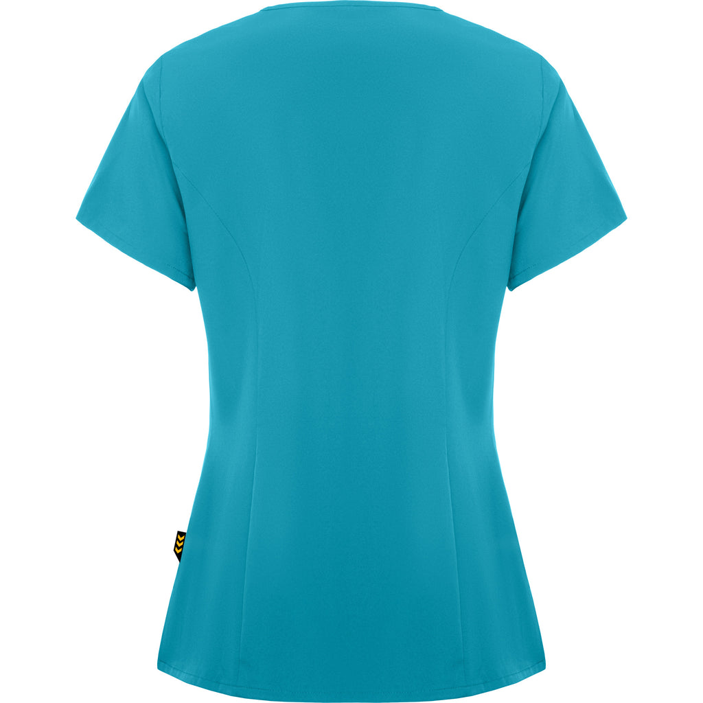 Blouse médicale femme cintrée en microfibre Roly Ferox – Personnalisable