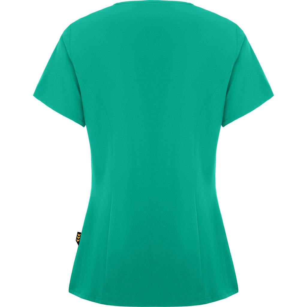 Blouse médicale femme cintrée en microfibre Roly Ferox – Personnalisable