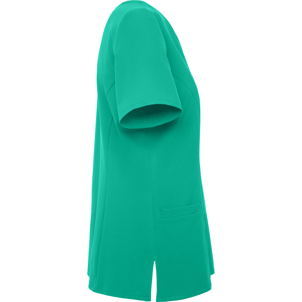 Blouse médicale femme cintrée en microfibre Roly Ferox – Personnalisable