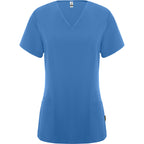 Blouse médicale femme cintrée en microfibre Roly Ferox – Personnalisable