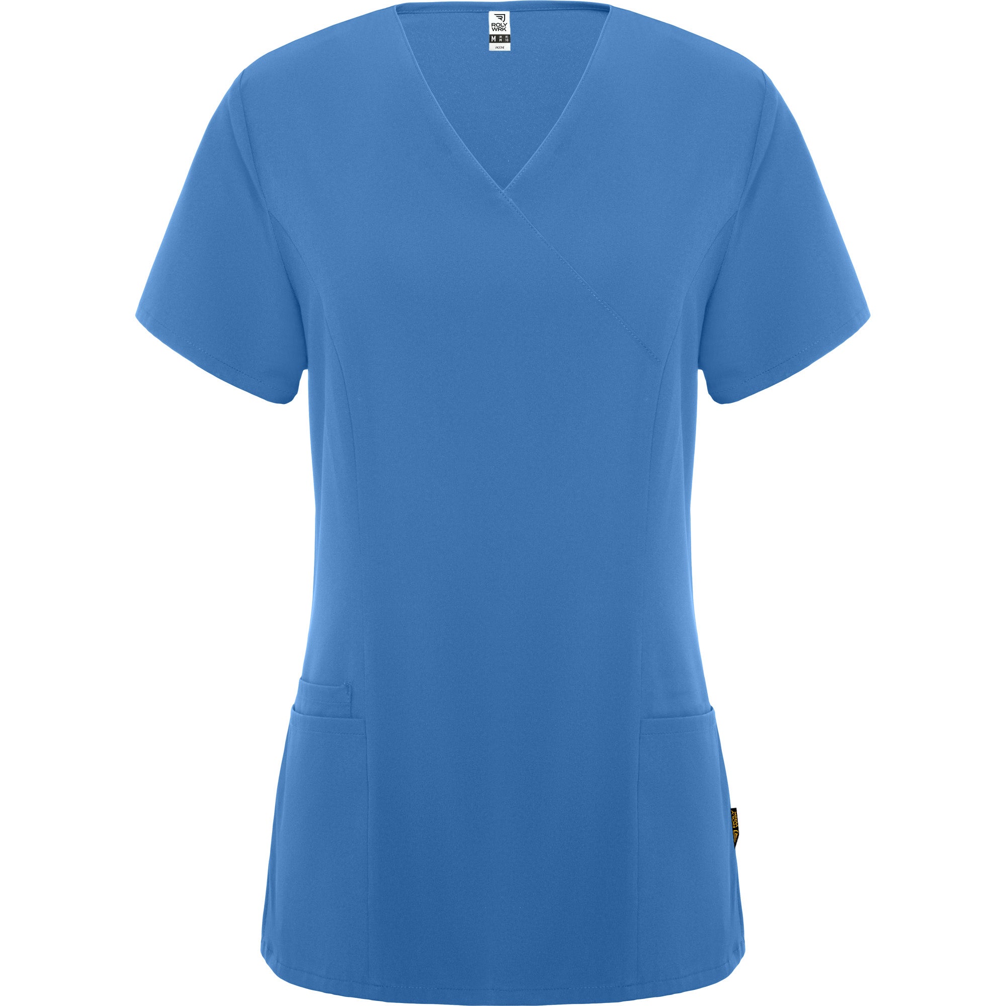 Blouse médicale femme cintrée en microfibre Roly Ferox – Personnalisable