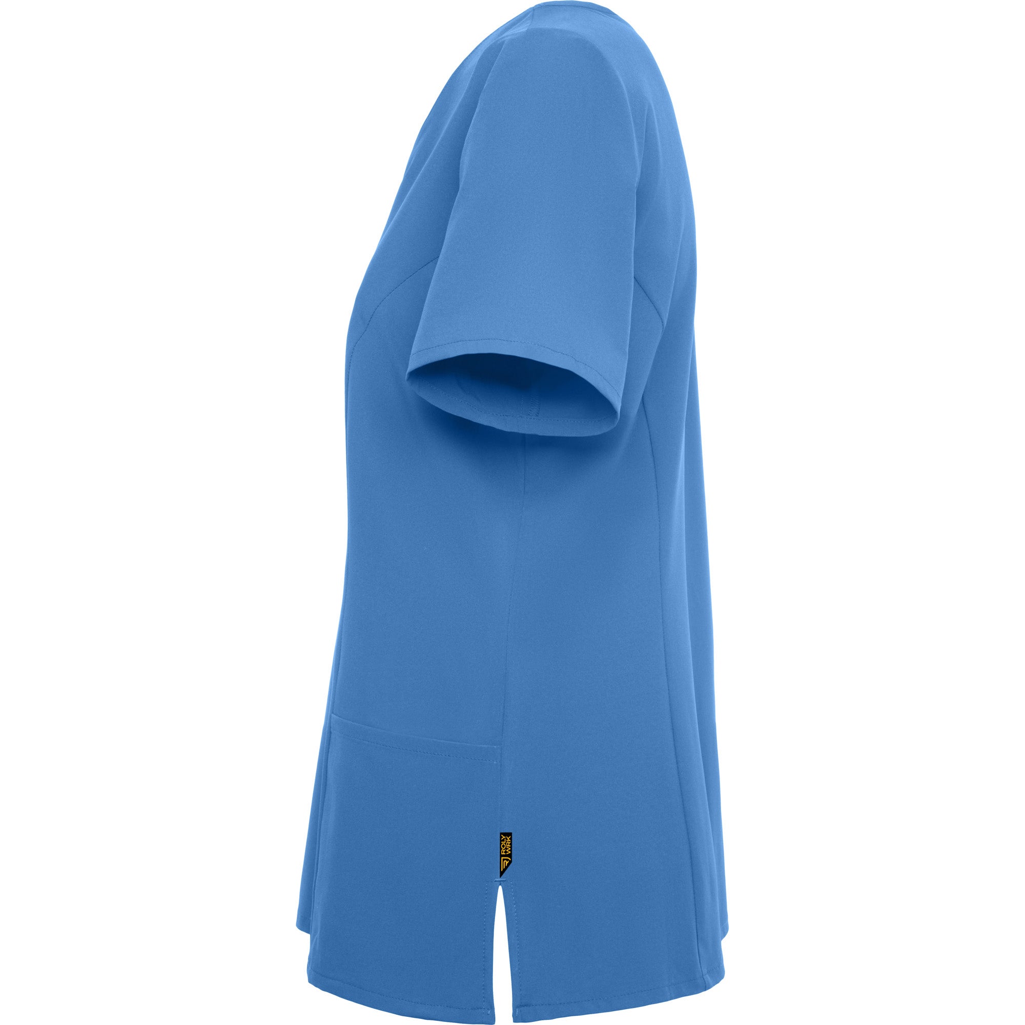 Blouse médicale femme cintrée en microfibre Roly Ferox – Personnalisable