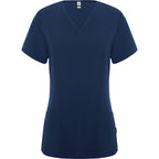 Blouse médicale femme cintrée en microfibre Roly Ferox – Personnalisable