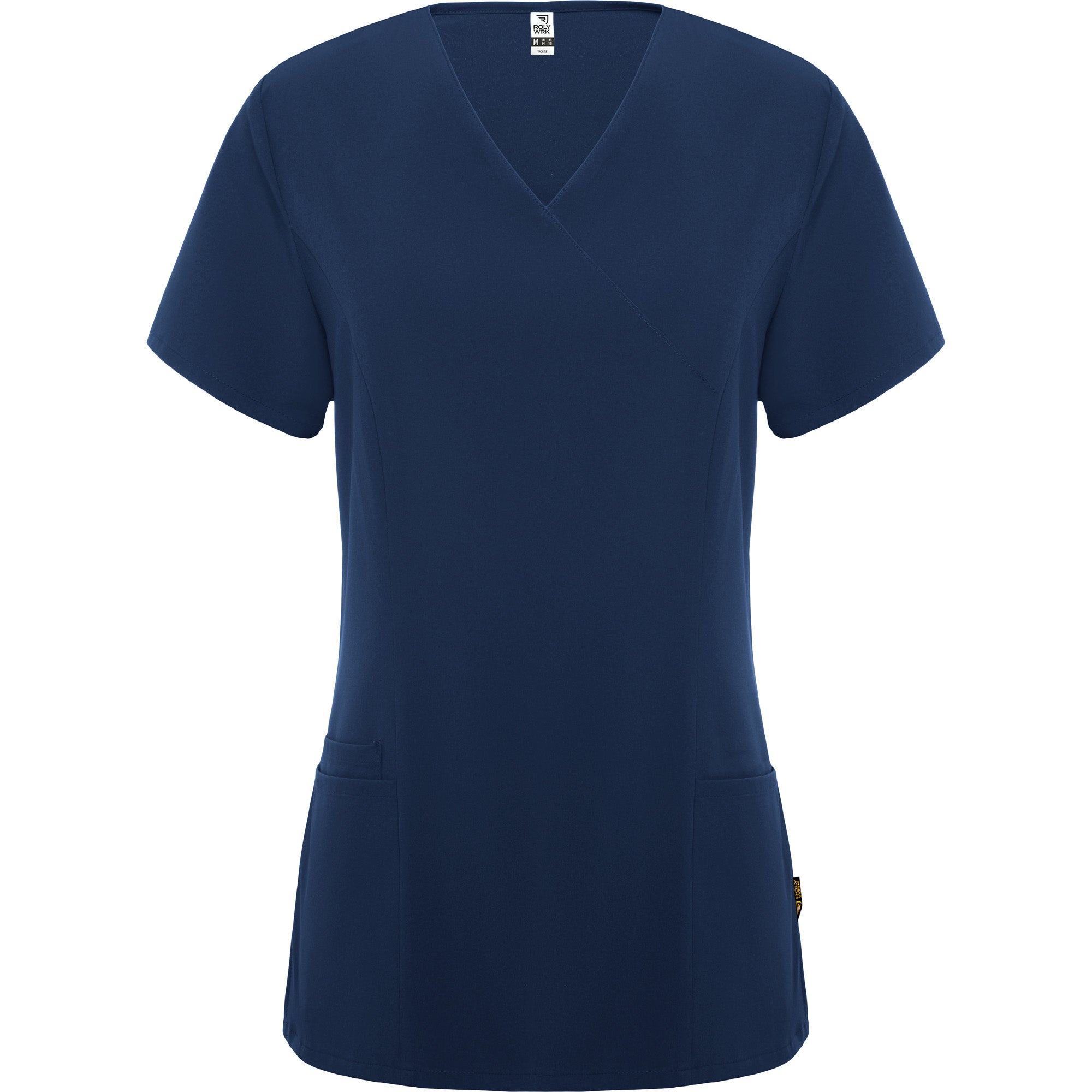 Blouse médicale femme cintrée en microfibre Roly Ferox – Personnalisable