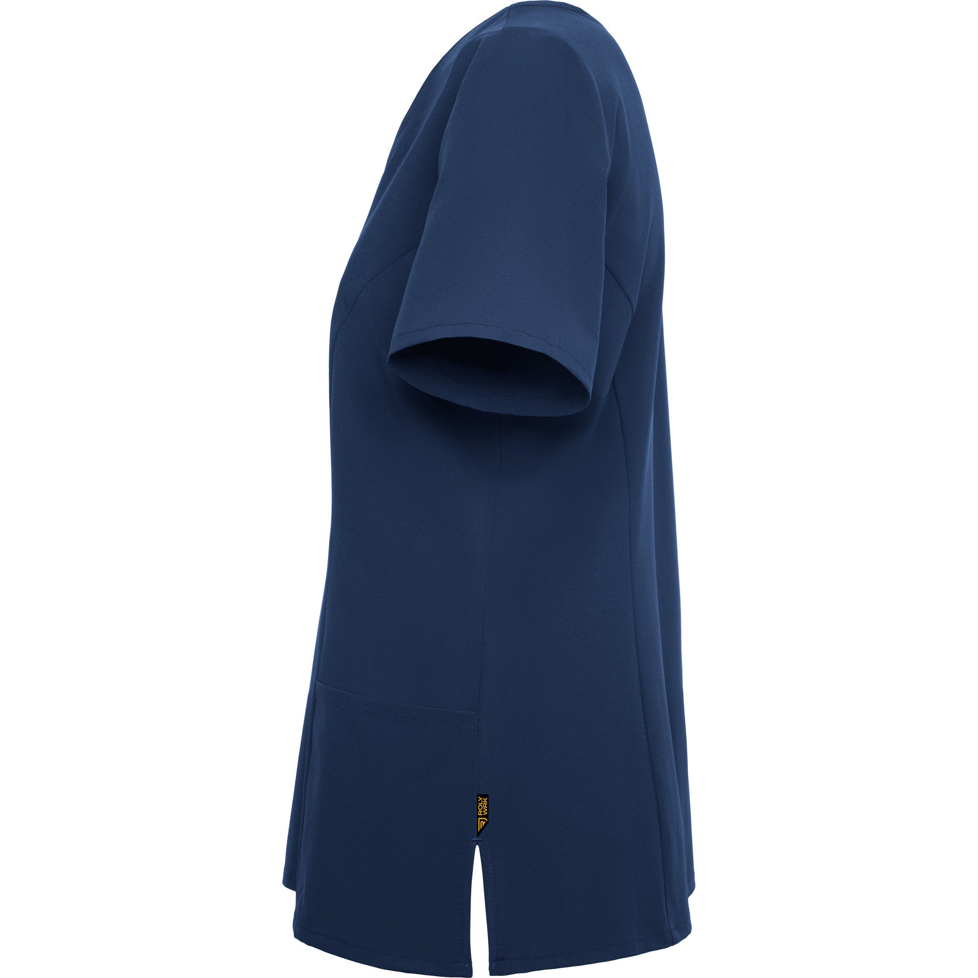 Blouse médicale femme cintrée en microfibre Roly Ferox – Personnalisable
