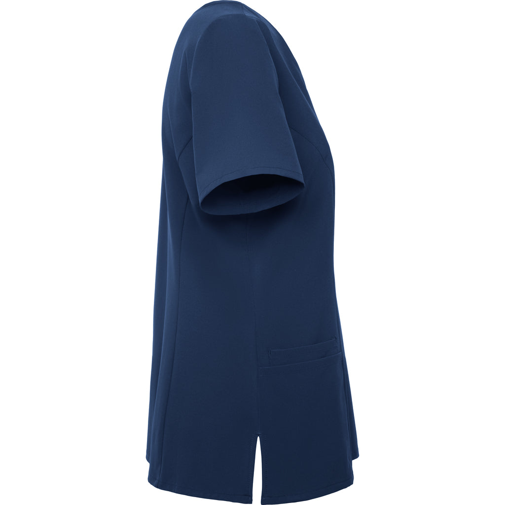 Blouse médicale femme cintrée en microfibre Roly Ferox – Personnalisable