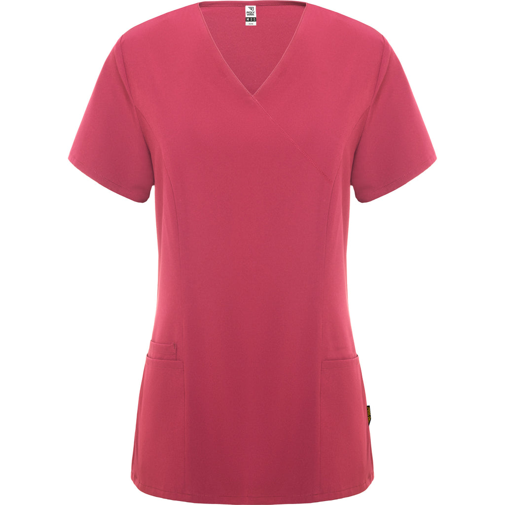 Blouse médicale femme cintrée en microfibre Roly Ferox – Personnalisable