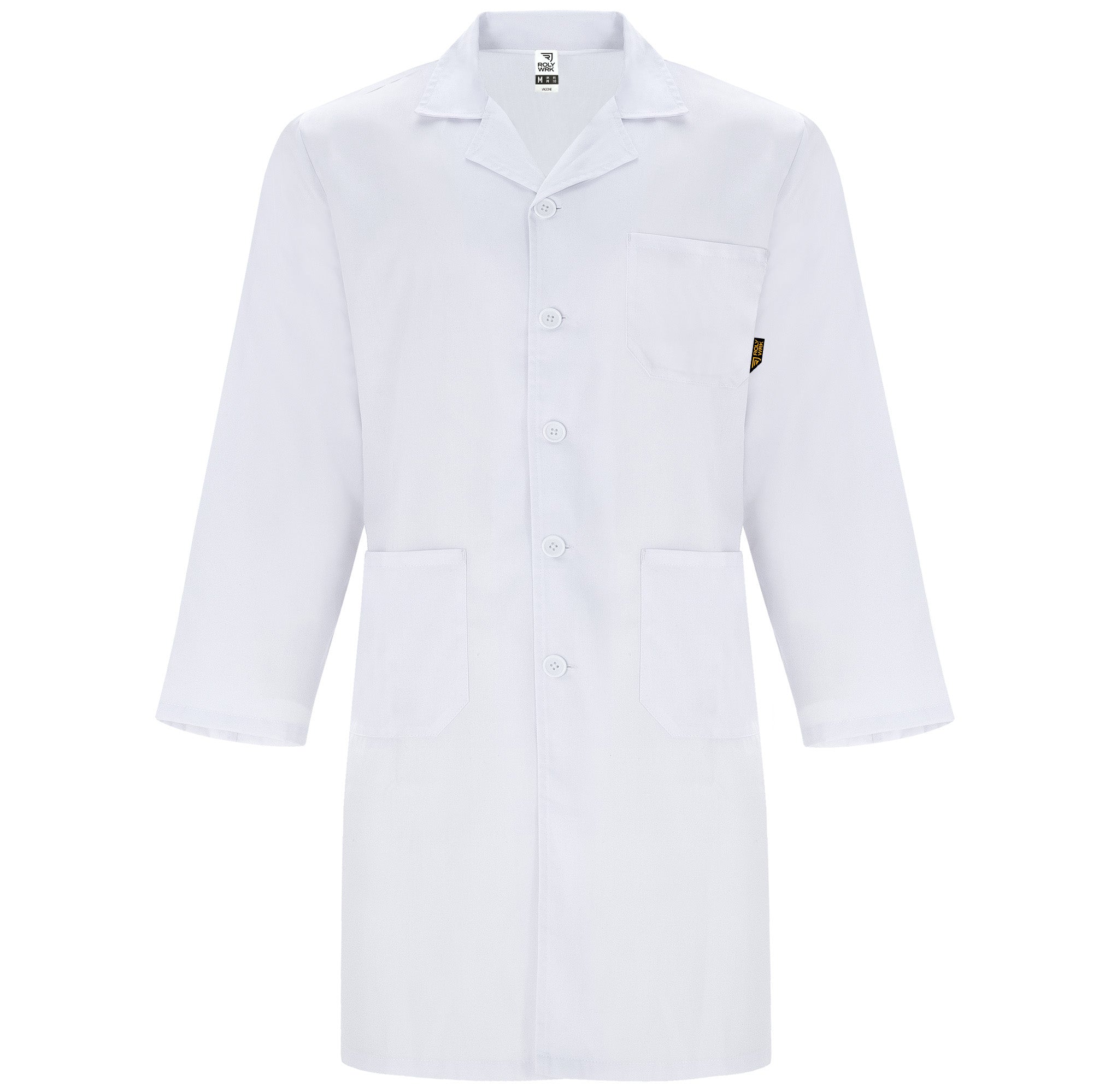Blouse de laboratoire unisexe Roly VACCINE – Personnalisable