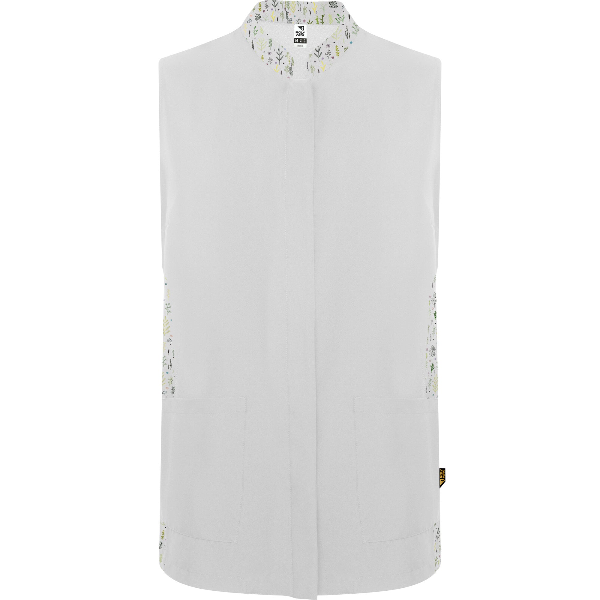 Blouse médicale sans manches Roly Aldany – Personnalisable