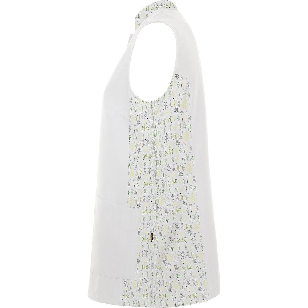 Blouse médicale sans manches Roly Aldany – Personnalisable