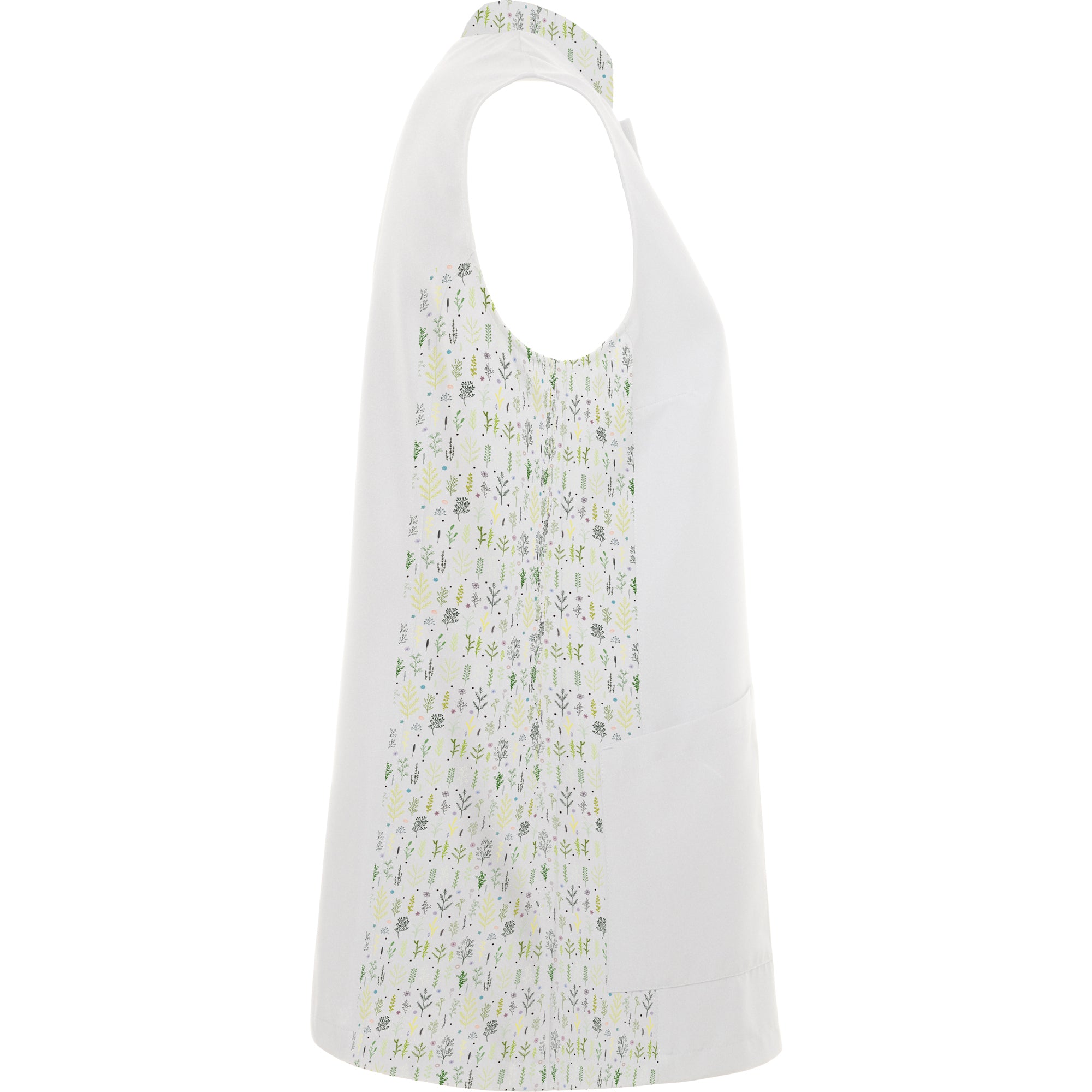 Blouse médicale sans manches Roly Aldany – Personnalisable