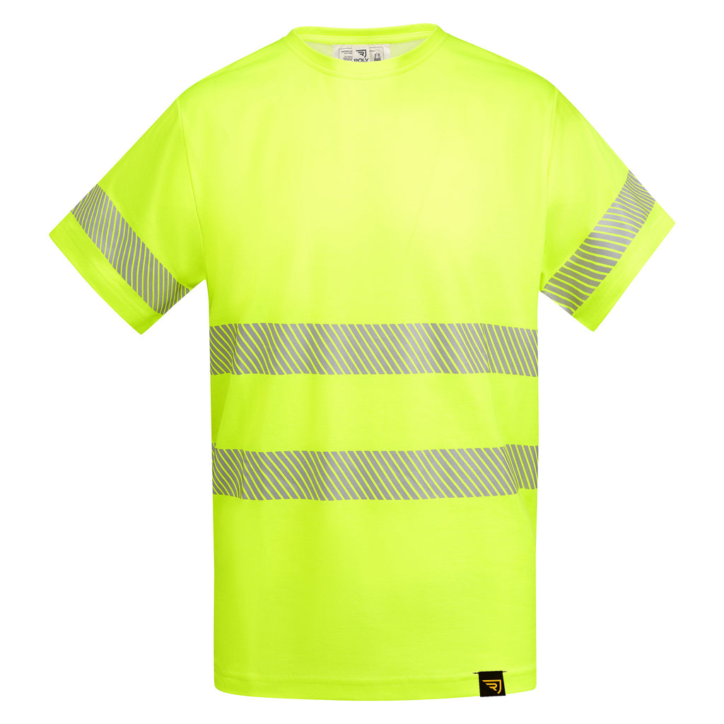 T-shirt haute visibilité Roly TAURI – Personnalisable avec logo