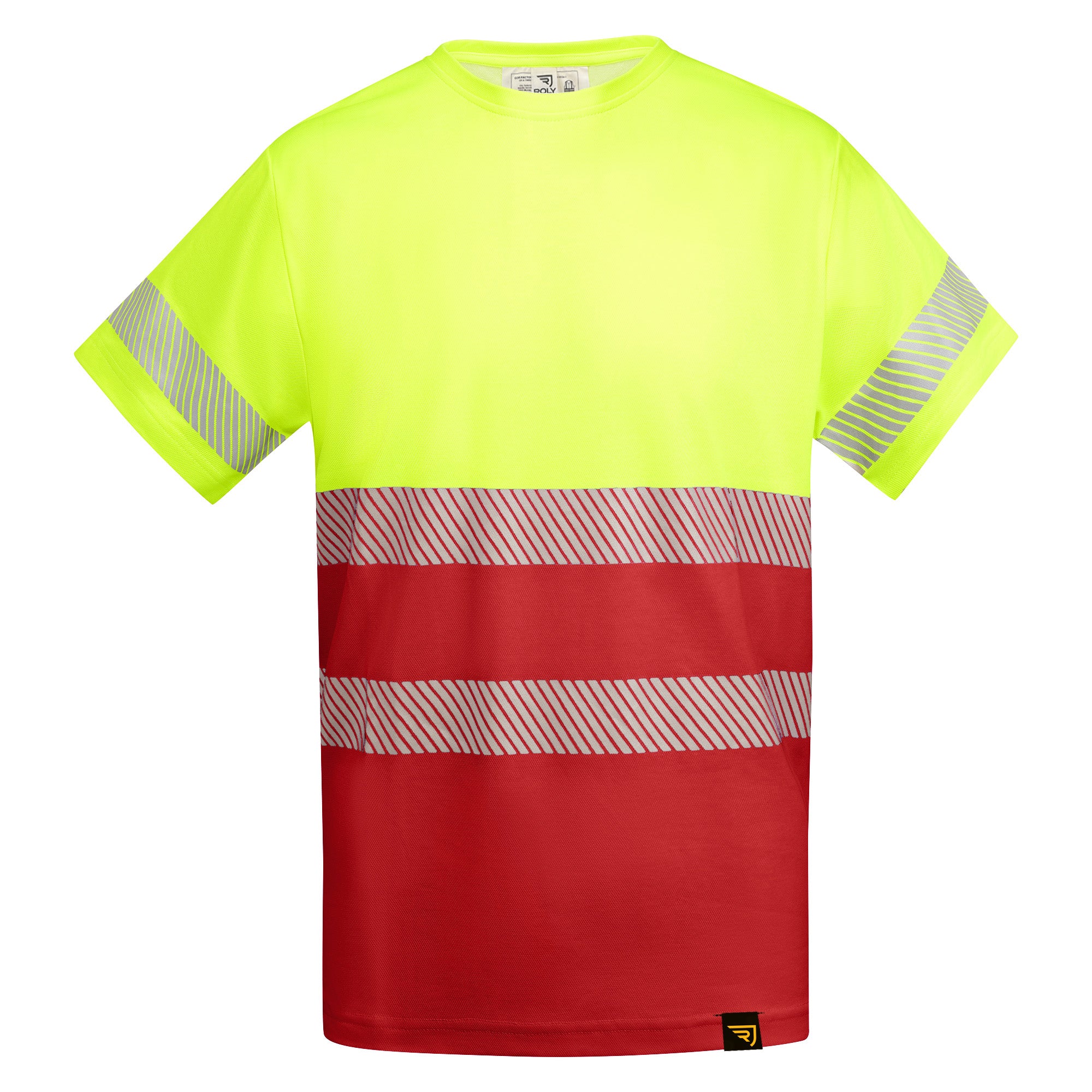 T-shirt haute visibilité Roly TAURI – Personnalisable avec logo